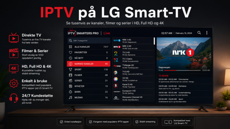 IPTV på LG Smart-TV