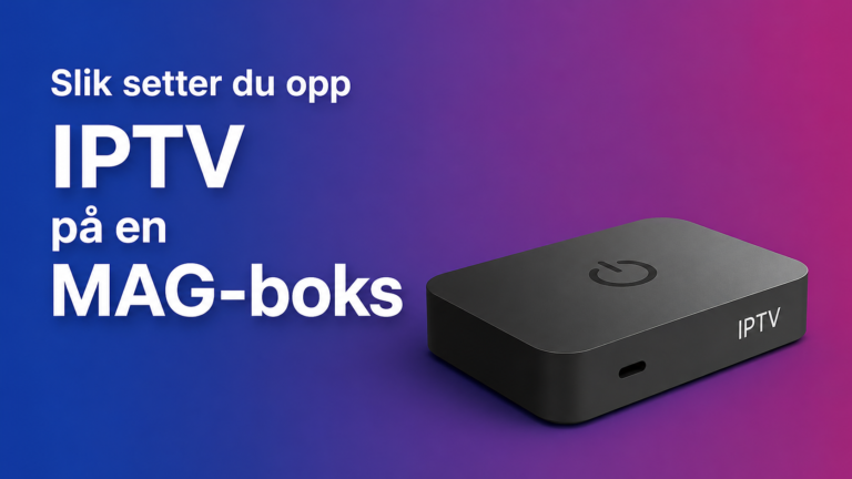 IPTV på MAG-boks